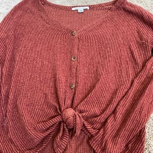 Burnt orange American Eagle Sweater